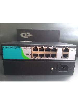 All-gigabit POE switch