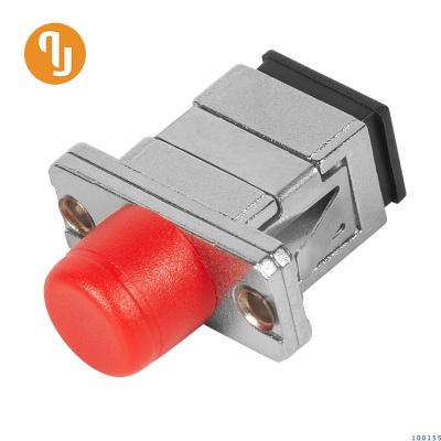 0.2dB Insertion Loss Low Price Optic Fiber Simplex Metal FC-SC Fiber Optic Adapter