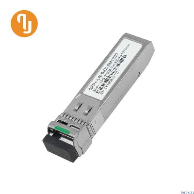 1310/1550nm Bidi SMF BIDI DDM 1.25Gbps 10KM LC SFP+ Transceiver Moudule