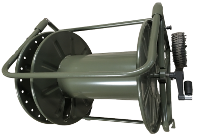 H12-500w Metal Translation Outdoor Field Deployable Optical Cable Patch Cord Drum Reel Roller