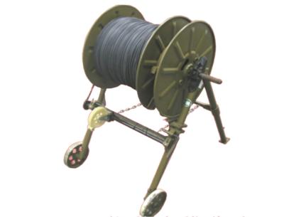 H10-500w Metal Translation Outdoor Field Deployable Optical Cable Patch Cord Drum Reel Roller